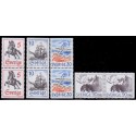 Sverige. 1967. Posthistorie og natur,  AFA nr. 596Co-599Ch ** (4 par)    postfrisk stemplet FDC st,