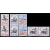 Sverige. 1967. Posthistorie og natur,  AFA nr. 596Co-599Ch ** (4 par)    postfrisk stemplet FDC st,