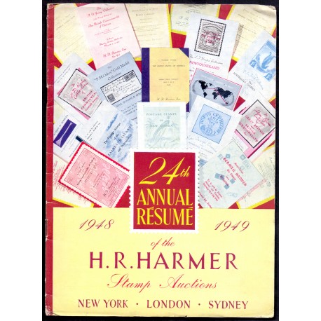 Auktionskatalog. The Resume fore the season 1948-1949 HARMERS Stamp Auctions