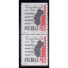 Sverige. 1968. Franz Berwalds død. AFA nr. 607Co & 607Cn **  postfrisk stemplet FDC st,
