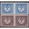Sverige. 1968. Riksbanken 300 år, AFA nr. 609Cv-610Ch ** (2 par)       postfrisk stemplet FDC st,