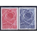 Sverige. 1968. Folkehøjskolen 100 år, 45 Øre-2 kr. AFA nr. 620-21 **      postfrisk stemplet FDC st,