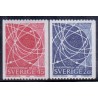 Sverige. 1968. Folkehøjskolen 100 år, 45 Øre-2 kr. AFA nr. 620-21 **      postfrisk stemplet FDC st,