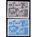 Sverige. 1969. Nordens dag, 45-70 Øre, AFA nr. 636-37 **  postfrisk stemplet FDC st,