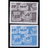 Sverige. 1969. Nordens dag, 45-70 Øre, AFA nr. 636-37 **  postfrisk stemplet FDC st,