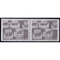 Sverige. 1969. Nordens dag, AFA nr. 636Cv & 636Ch **  postfrisk stemplet FDC st,