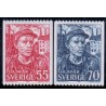 Sverige. 1969. I. L. O. 50 år, 55-70 Øre, AFA nr. 638-39 **     postfrisk stemplet FDC st,