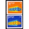 Sverige. 1969. Europamærker / CEPT, 70 Øre-1 kr, AFA nr. 640-41 **     postfrisk stemplet FDC st,