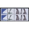 Sverige. 1969. Tjörnbroerne, AFA nr. 656Co-658Cn ** (3 par)    postfrisk stemplet FDC st,