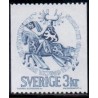 Sverige. 1976. Heraldik, 3 kr. ALM papir AFA nr. 679uF **     postfrisk stemplet FDC st,