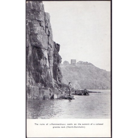 Bornholm Radiokort fra Allen C. Hnasen AAkirkeby