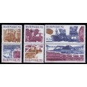 Sverige. 1970. Svensk næringsliv, AFA nr. 690Co-695Cn ** (3 par)    postfrisk stemplet FDC st,