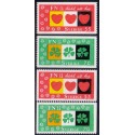 Sverige. 1970. FN 25 års jubilæum, 55-70 Øre. AFA nr. 696-97A  ** (4)    postfrisk stemplet FDC st,