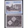 Sverige. 1976. Waxholmbåd og møntmotiv. ALM papir 80 Øre-4 kr. AFA nr. 706uF-07uF **  postfrisk stemplet FDC st,