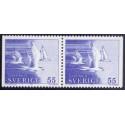 Sverige. 1971. Flygtninge 71. AFA nr. 711Cv & 711Ch **   postfrisk stemplet FDC st,