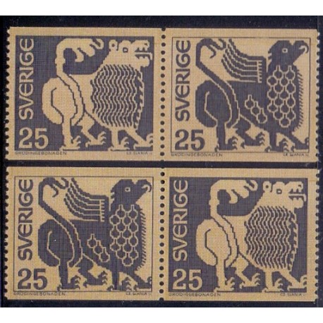 Sverige. 1971. Motiver, 15-25 Øre. AFA nr. 712-714 ** (2 par+1)   postfrisk stemplet FDC st,