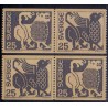 Sverige. 1971. Motiver, 15-25 Øre. AFA nr. 712-714 ** (2 par+1)   postfrisk stemplet FDC st,