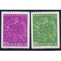Sverige. 1971. Musikalsk akademi 200 år, 55-55 Øre. AFA nr. 719-20 **    postfrisk stemplet FDC st,