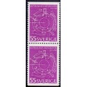 Sverige. 1971. Musikalsk akademi 200 år. AFA nr. 719Co & 719Cn **    postfrisk stemplet FDC st,