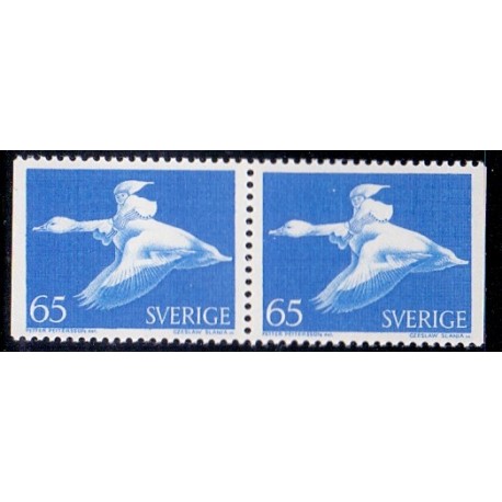 Sverige. 1971. Niels Holgersens rejse 65 Øre. AFA nr. 734 **  postfrisk stemplet FDC st,