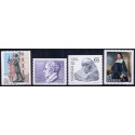 Sverige. 1972. Erindringsudgaver, 35-85 Øre. AFA nr. 743-46 **  postfrisk stemplet FDC st,