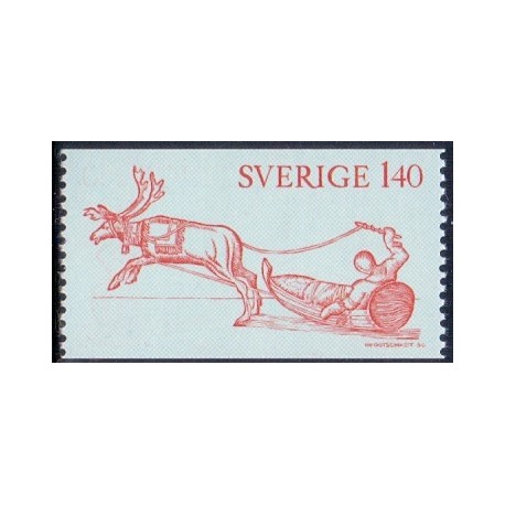 Sverige. 1972. Lapponia 1,40 kr, AFA nr. 766 **      postfrisk stemplet FDC st,