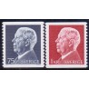 Sverige. 1972. Kong Adolf VI, 75 Øre-1 kr. AFA nr. 782-83 **     postfrisk stemplet FDC st,