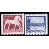 Sverige. 1973. Motiver fra billedstene. 5-10 Øre. AFA nr. 810-811Ch ** (2 par + 2)    postfrisk stemplet FDC st,