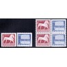 Sverige. 1973. Motiver fra billedstene. 5-10 Øre. ALM papirAFA nr. 810uF-811ChuF ** (2 par + 2)   postfrisk stemplet FDC st,
