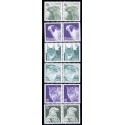 Sverige. 1973. Dyrebeskyttelse i parstykker,ALM papir, AFA nr. 823CvuF-828ChuF ** (6 par)   postfrisk stemplet FDC st,