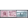 Sverige. 1974. Verdenspostunionen 100 år. AFA nr. 860Cv-862 ** (1 par+1)    postfrisk stemplet FDC st,