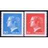 Sverige. 1975. Suppleringsværdier, 90 Øre-1,10 kr.AFA nr. 905-06 **   postfrisk stemplet FDC st,