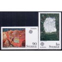 Sverige. 1975. Europamærker / CEPT, 90 Øre-1,10 kr. AFA nr. 907-08 **     postfrisk stemplet FDC st,