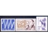 Sverige. 1975. Jubilæumsudgaver 55-75 Øre. AFA nr. 911-913 **     postfrisk stemplet FDC st,