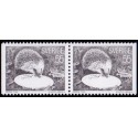 Sverige. 1975. Pindsvin. AFA nr. 927Cv & 927Ch **     postfrisk stemplet FDC st,