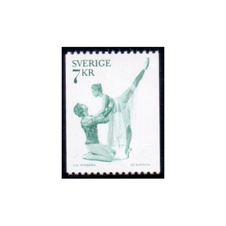 Sverige. 1975. Ballet 7 kr. AFA nr. 929 **     postfrisk stemplet FDC st,