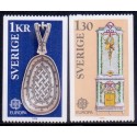Sverige. 1976. Europamærker / CEPT 1-1,30 kr. AFA nr. 947-48 **  postfrisk stemplet FDC st,