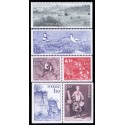 Sverige. 1978. Carl von Linné komplet. AFA nr. 1029-1034Dhn ** (2 par+2)   postfrisk stemplet FDC st,