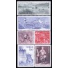 Sverige. 1978. Carl von Linné komplet. AFA nr. 1029-1034Dhn ** (2 par+2)   postfrisk stemplet FDC st,