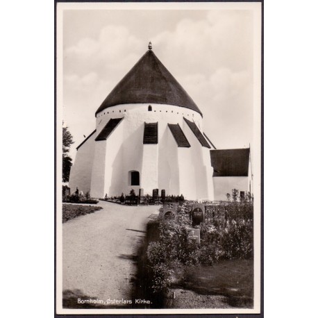 Bornholm Østerlars kirke ubrugt (Karl Olsen 351)