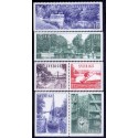 Sverige. 1979. Turistudgave komplet. AFA nr. 1070-1075Dnh ** (2 par+2)    postfrisk stemplet FDC st,