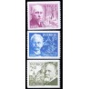 Sverige. 1979. Nobelpristagere 1919. 1,30-2,50 kr. AFA nr. 1092-94 **   postfrisk stemplet FDC st,
