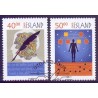 Island. 2000. Årtusindeskiftet. AFA nr. 936-37 **     postfrisk st. stemplet FDC