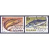 Island. 2001. Nyttefisk. AFA nr. 956-57 **    postfrisk st. stemplet FDC