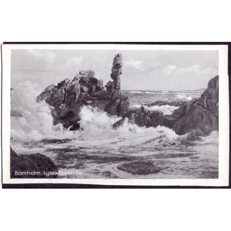 Bornholm Lysklippen Rø ubrugt (Karl Olsen 116)