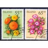 Island. 2001. Sommerblomster II. AFA nr. 960-61 **    postfrisk st. stemplet FDC