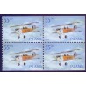 Island. 2001. Gamle fly i sammentryk. AFA nr. 964Cn-965Dnh ** (4-blokke)      postfrisk st. stemplet FDC