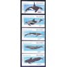 Island. 2001. Havpattedyr III. AFA nr. 973-77 **    postfrisk st. stemplet FDC