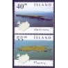 Island. 2001. Frimærkets dag. AFA nr. 978-79 **   postfrisk st. stemplet FDC