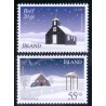 Island. 2001. Julefrimærker. AFA nr. 983-84 **   postfrisk st. stemplet FDC
